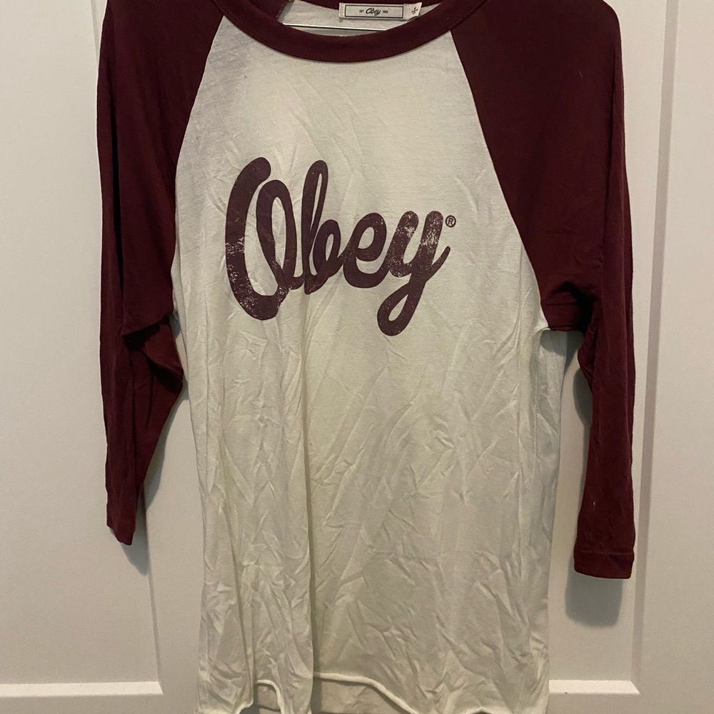 Long sleeve Obey shirt